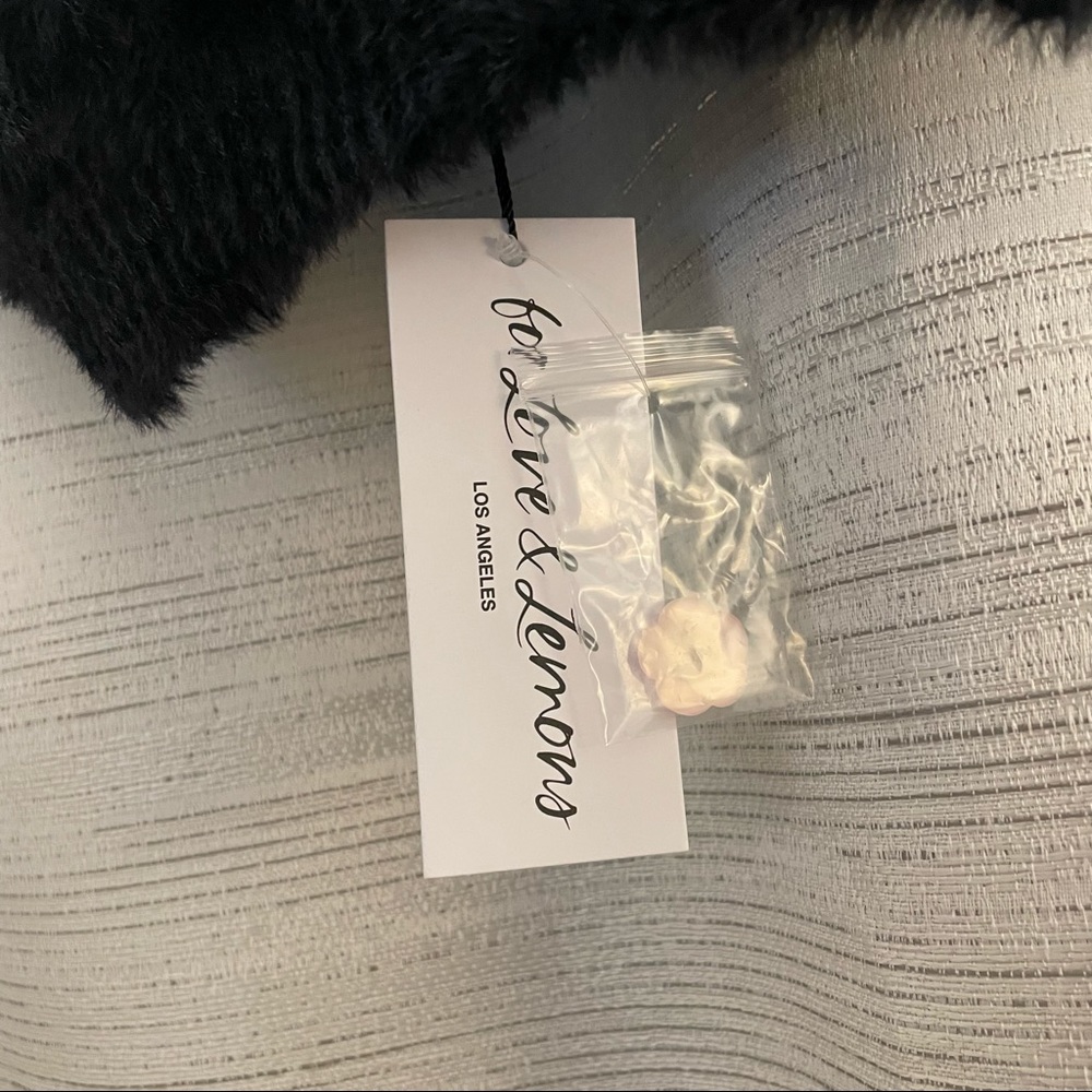 For Love and Lemons Devon Sleeveless Top, Black - S - Picture 6 of 6